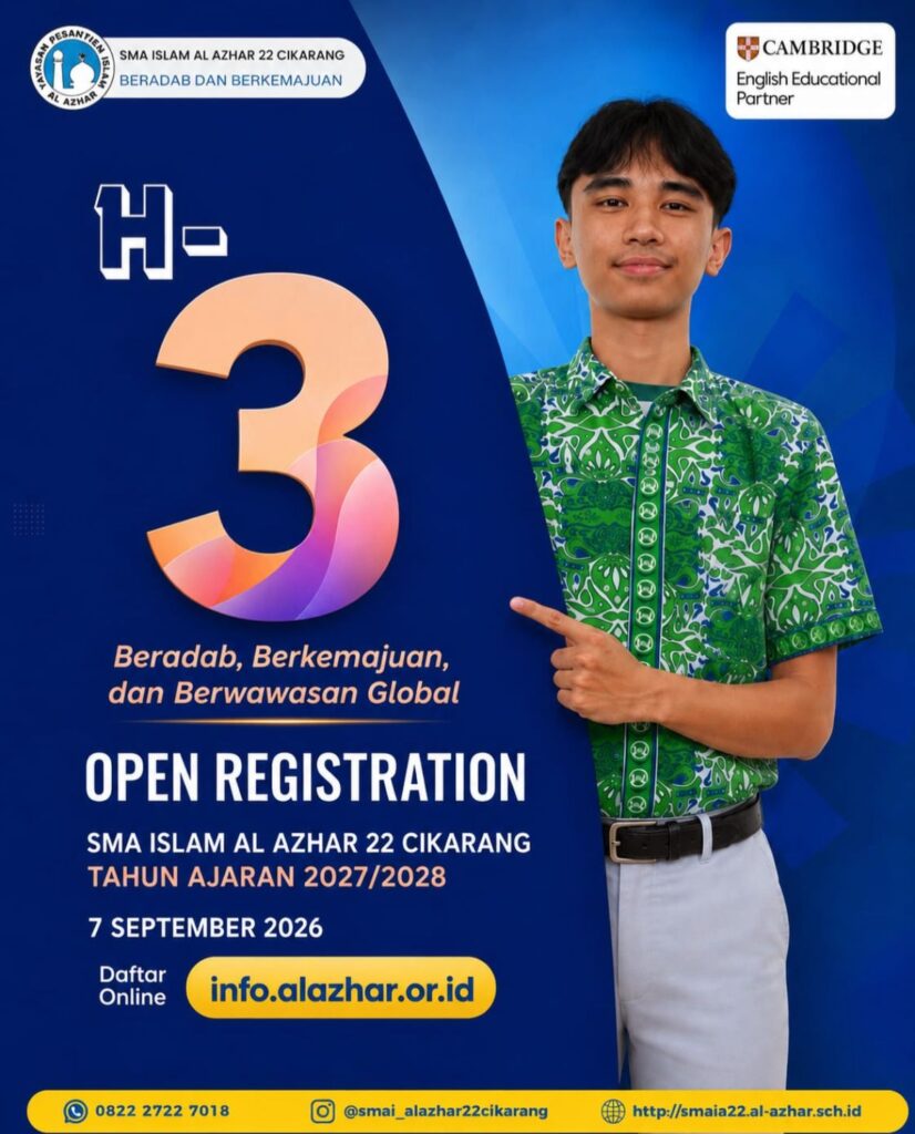 H-3 Launching PMB SMA Islam Al Azhar 22