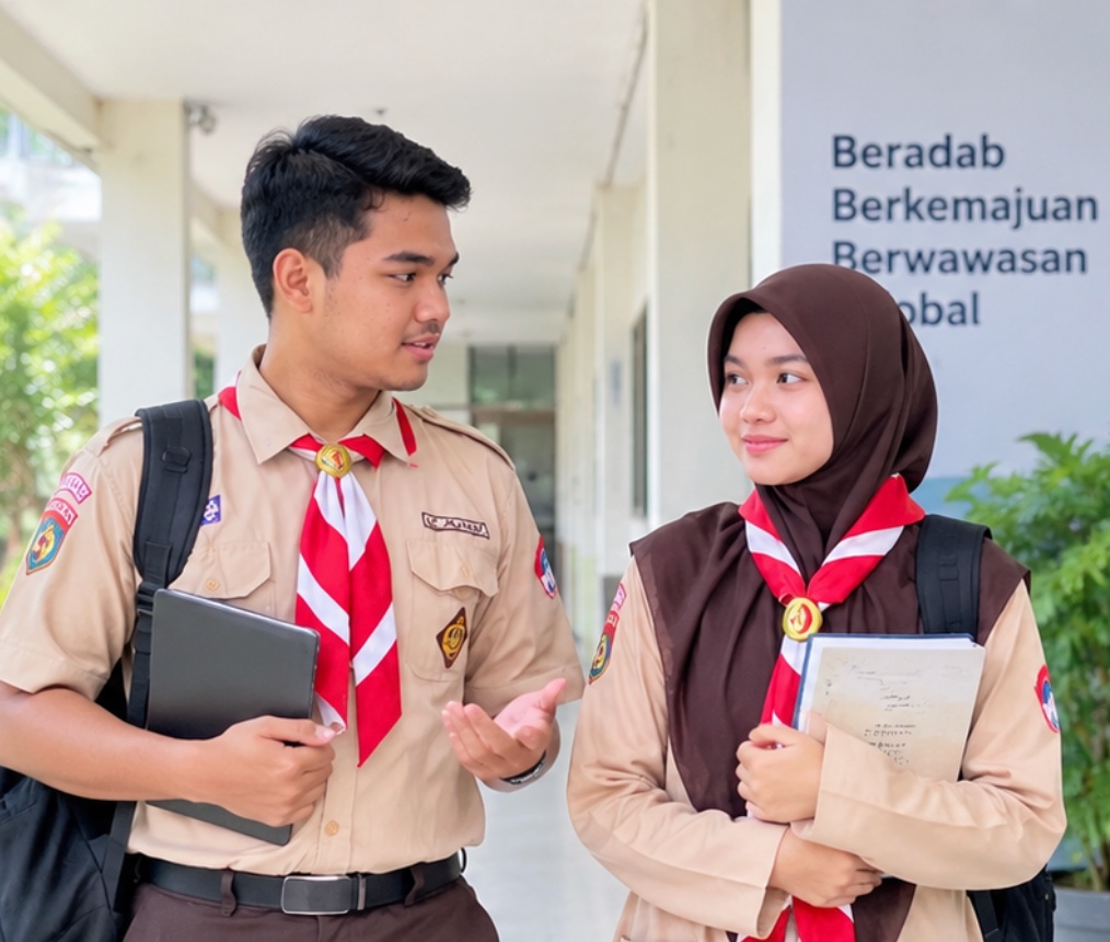 Pemanfaatan teknologi dalam pembelajaran membantu murid SMA Islam Al Azhar 22 Cikarang belajar secara efektif sekaligus memahami pentingnya menggunakan screen time secara bijak.