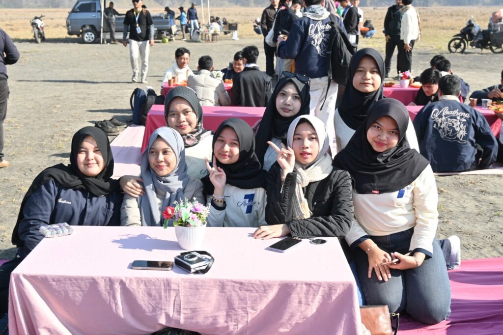 Gunung Bromo menjadi salah satu destinasi wisata dalam rangkaian perjalanan Visit to Campus di Jawa Timur.